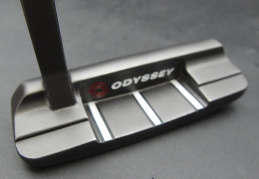 Odyssey Toe Up Putter Steel Shaft 88cm Length Super Stroke Grip + Head Cover