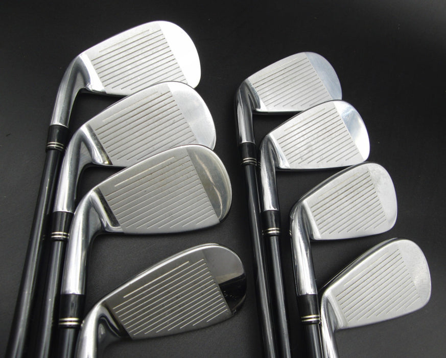 Set of 8x TaylorMade R9 SuperMax Irons 4-PW+AW Regular Graphite Shafts