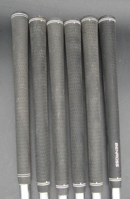 Set of 6x Benross Delta X 239 Irons 5-PW Regular Steel Shafts Benross Grips