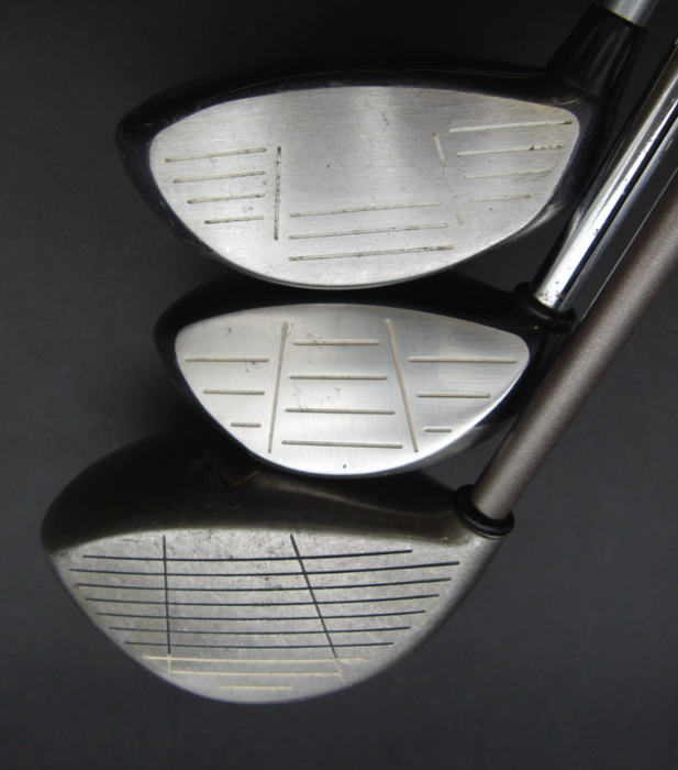 Set of Callaway SteelHead X-14 4-PW + Callaway Steel Head 3/5 Wood +Lynx Putter*