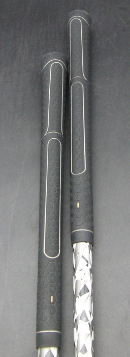 Set of 2 Callaway Razr Hawk 3 Wood + 5 Wood Regular Graphite Shafts Black Grips