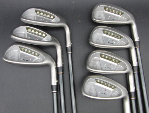 Set of 7x TaylorMade rac OS Irons 5-SW Regular Graphite Shafts with Grips