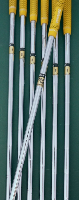 Set of 7 x Wilson Staff FG62 Irons 4-PW Regular Steel Shafts Golfsmith Grips