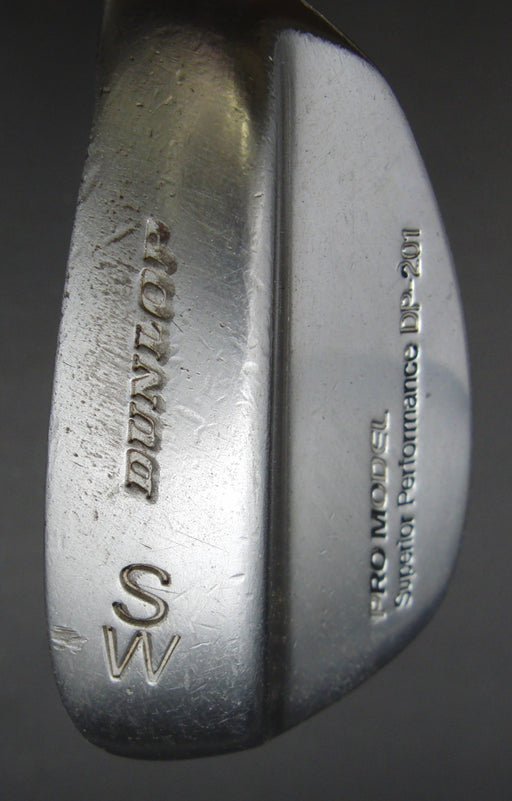 Dunlop DP-201 Pro Model Sand Wedge Stiff Steel Shaft Rite Grip