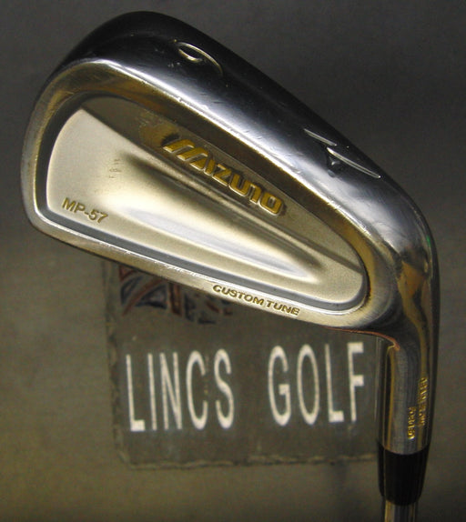 Mizuno MP-57 Grain Flow Forged Custom Tune 6 Iron Stiff Steel Shaft Iomic Grip