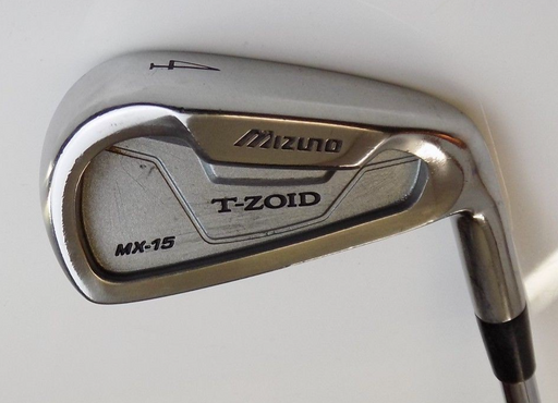 Mizuno T Zoid MX15 4 Iron True Temper Regular Flex Steel Shaft Mizuno Grip