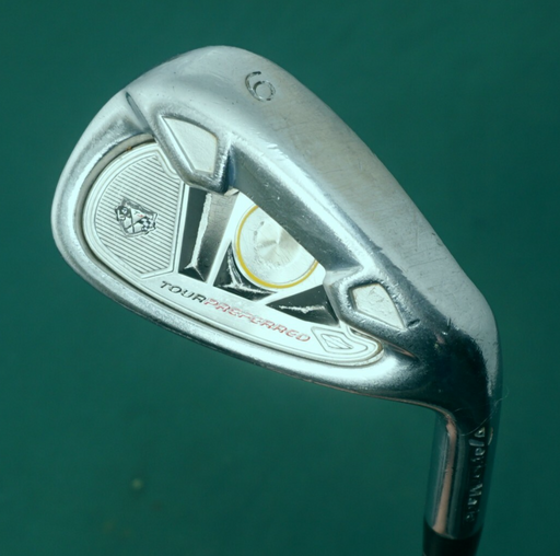 TaylorMade Tour Preferred TP 9 Iron Regular Steel Shaft Black Widow Grip