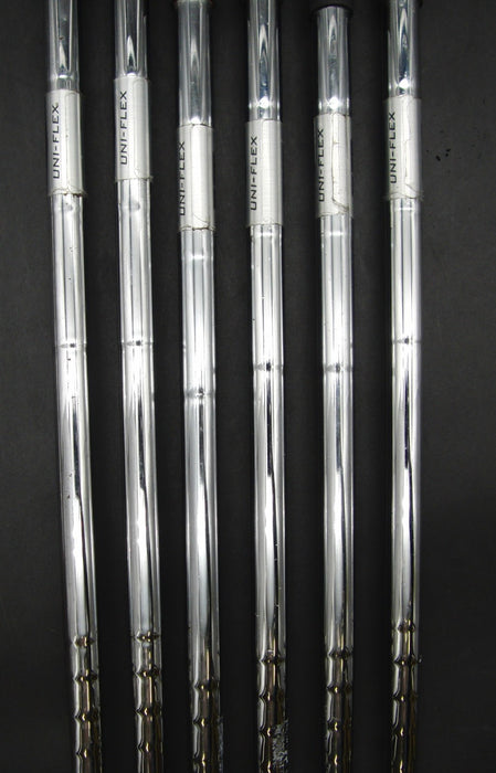 Set of 6x Nike Ignite Irons 5-9+SW Uniflex Steel Shafts Nike Grips