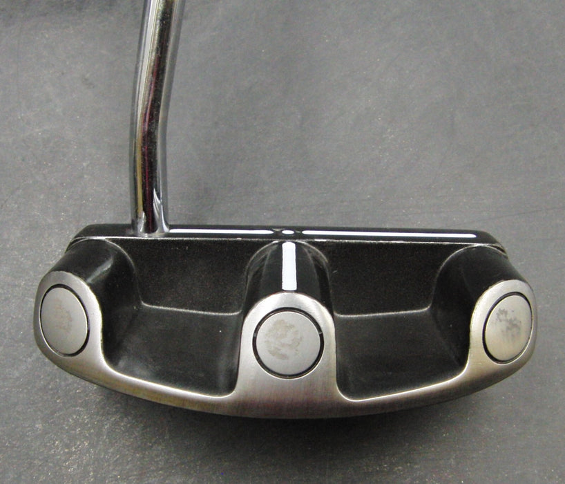 a.m.c Three Pole High Moment of Inertia Putter 86.5cm Steel Shaft Karma Grip