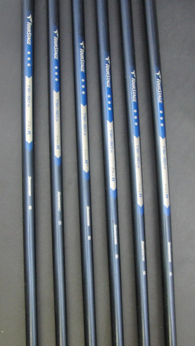 Set of 6x Bridgestone Tourstage ViQ 6-PW + P/S Irons Regular Graphite Shafts*