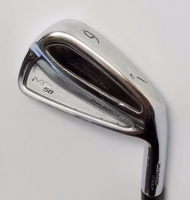 Mizuno MP-58 6 Iron True Temper S300 Steel Shaft Golf Pride Grip MP58