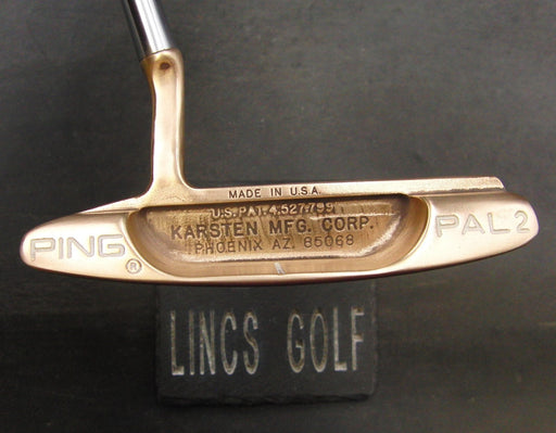 Refurbished BeCu Ping Pal 2 Putter Steel Shaft 89cm Length WestGolf Grip