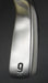 Callaway X Hot 9 Iron Regular Graphite Shaft NO 1 Grip