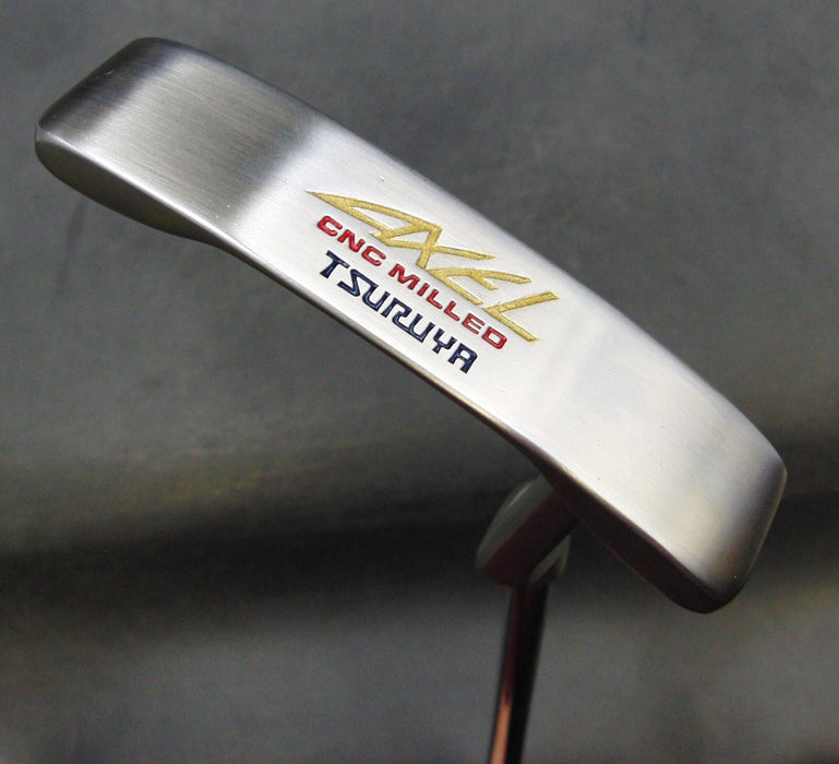 Tsuruya Axel CNC Milled Putter 85cm Playing Length Steel Shaft Tsuruya Grip