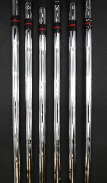 Set of 6x TaylorMade RAC OS Irons 5-PW Stiff Steel Shafts TaylorMade Grips