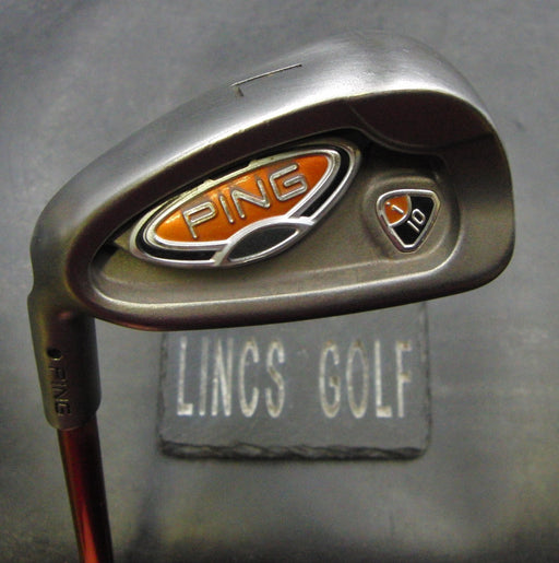 Left-Handed Ping i10 Black Dot 7 Iron Regular Graphite Shaft Ping Grip