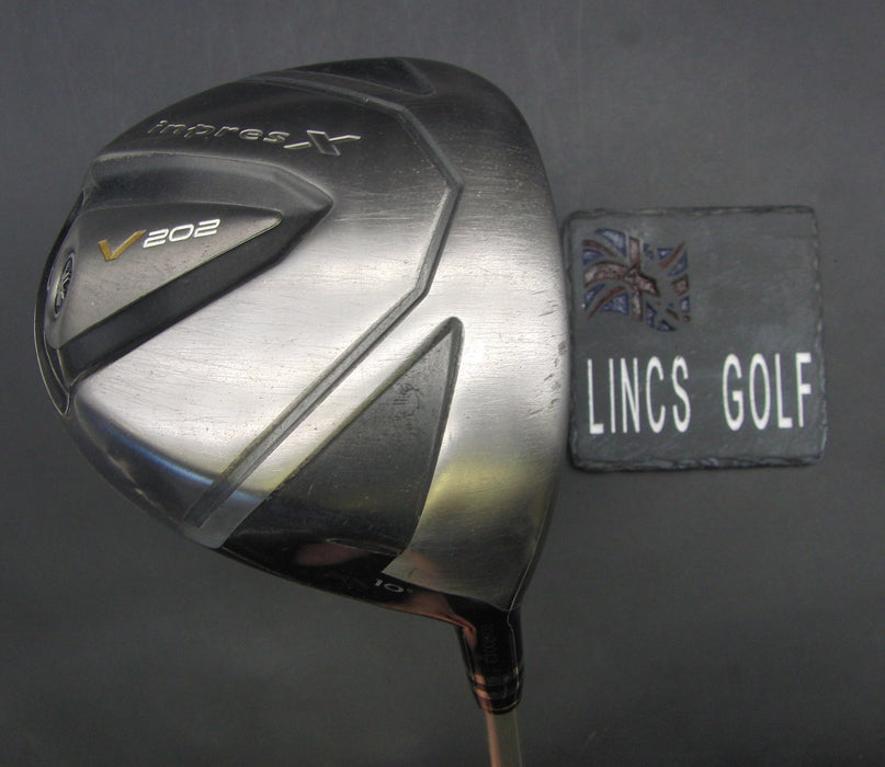 Yamaha Inpres X V-202 10° Driver Regular Graphite Shaft Golf Pride Grip (Dent)
