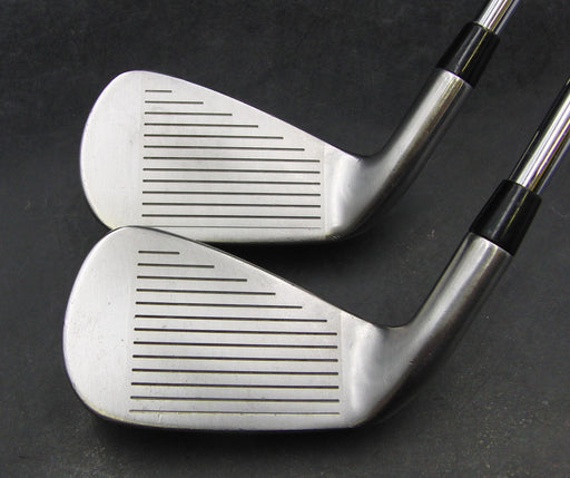 Set of 2 Cleveland CG 5 & 6 Irons Stiff Steel Shafts Cleveland Grips