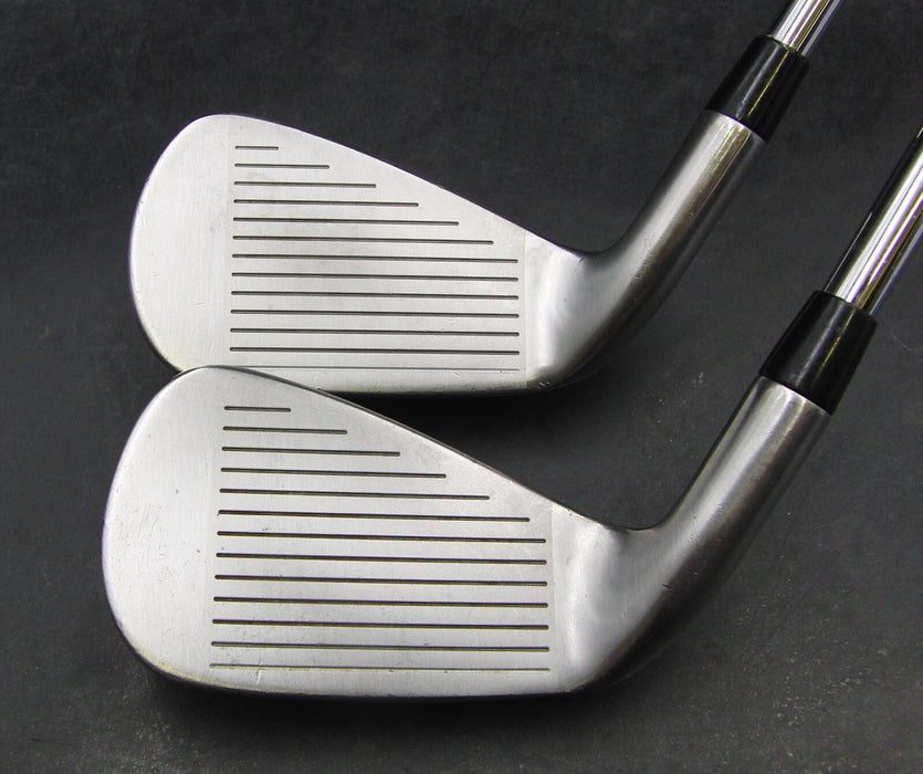 Set of 2 Cleveland CG 5 & 6 Irons Stiff Steel Shafts Cleveland Grips