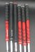 Set of 6x TaylorMade M6 5-PW Irons Stiff Steel Shafts Golf Pride Grips*