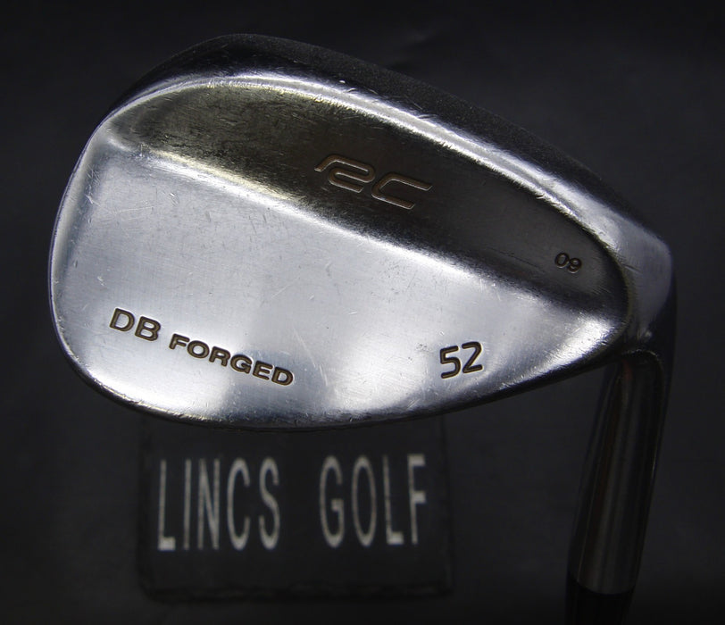Royal Collection DB Forged 52° Gap Wedge Stiff Steel Shaft RomaRo Grip