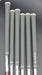 Set of 6 Cobra Baffler 2013 Red 7-SW + GW Stiff Steel Shafts Cobra Grips*
