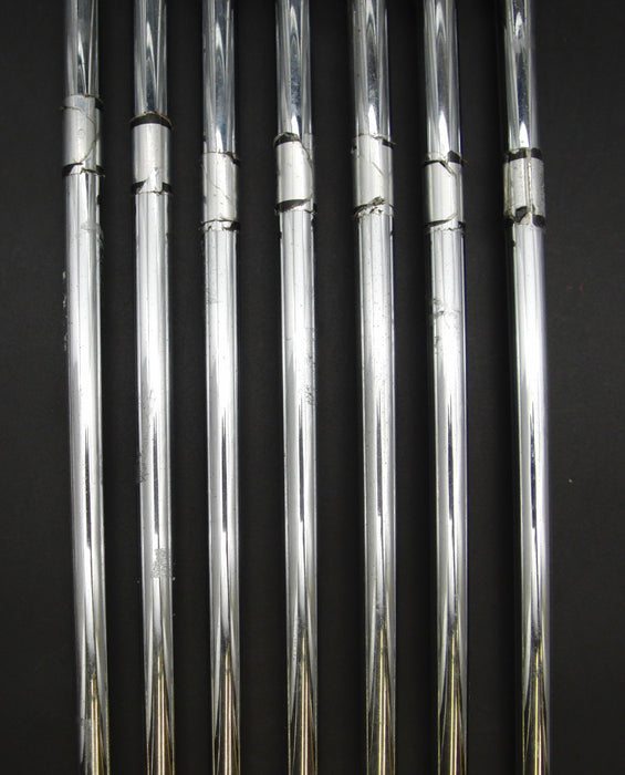 Set of 7x Callaway Steelhead Pro Series X-14 Irons 5-SW Stiff Steel Shafts *