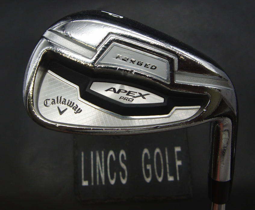 Callaway Apex Pro 16 Forged Pitching Wedge Stiff Steel Shaft Elite Grip