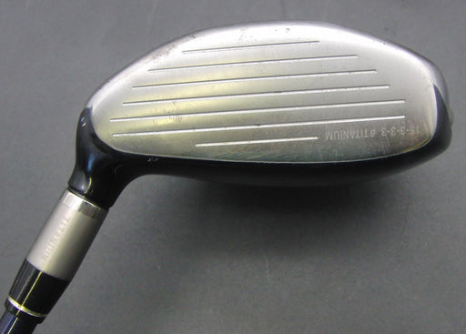McGregor Mactec NVG Ti-Cup Face &Neck 21° 7 Wood Stiff Graphite Shaft Iomic Grip