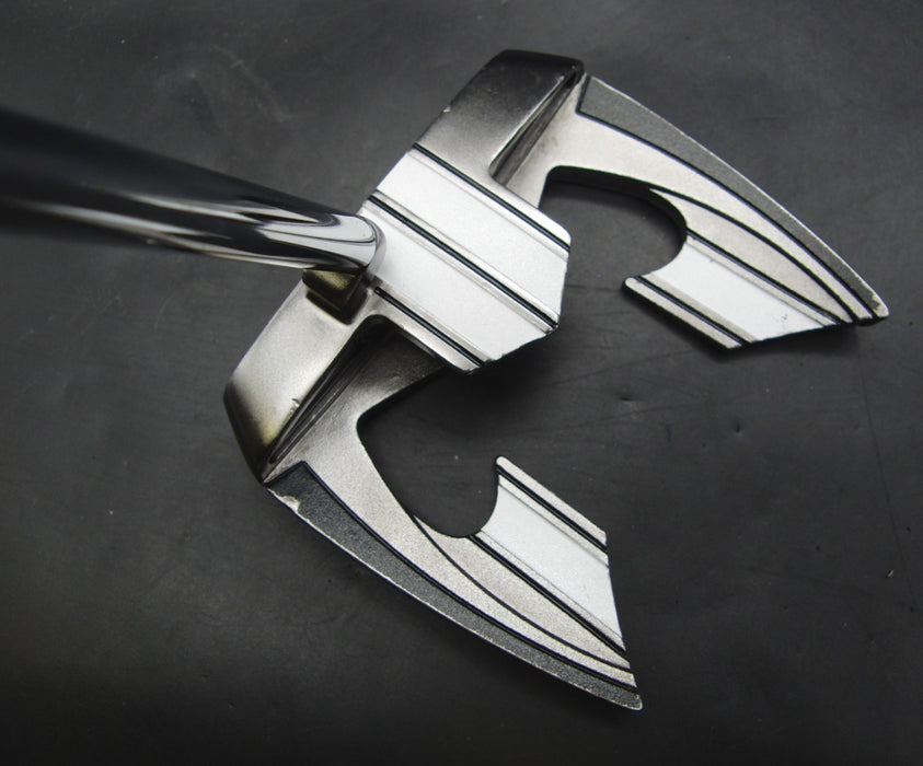 Odyssey White Ice Teron Putter 84cm Length Steel Shaft Odyssey Grip