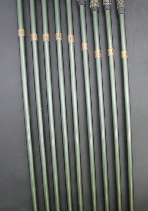 Set of 9x Ben Hogan Edge Forged 3-SW Irons Regular Graphite Shafts Black Grips