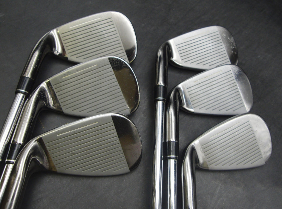 Set of 6x TaylorMade Burner 2009 Irons 5-PW Stiff Steel Shafts TaylorMade Grips