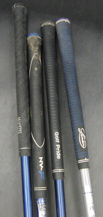 Set of 4 Mactec 11° Driver,15° 3&18° 5 Woods+20° 4Hybrid Regular Graphite Shafts
