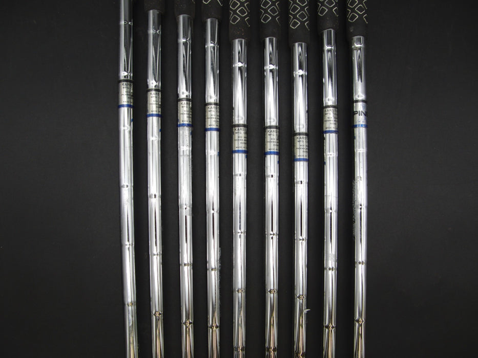 Set of Ping Eye 2 Red Dot Irons 3 - PW + SW + Driver + 3 Wood + 5 Wood + Putter*