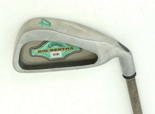 Ladies Callaway Big Bertha Irons 4 Iron Ladies Graphite Shaft Callaway Grip