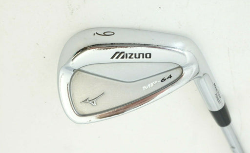 Mizuno MP64 Grain Flow 9 Iron KBS Tour Extra Stiff Steel Shaft Mizuno Grip