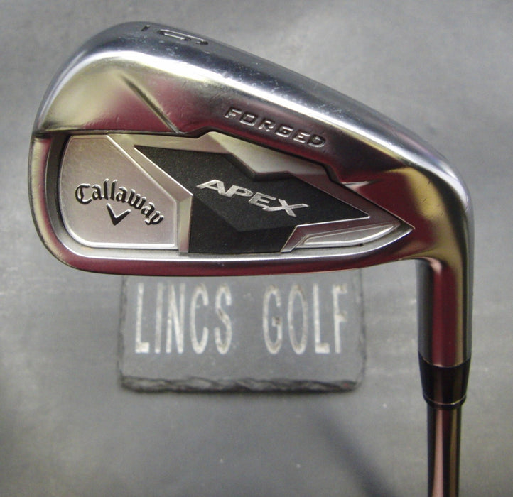 Callaway Apex Forged 19 6 Iron Regular Graphite Shaft Golf Pride Grip