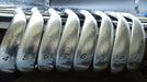 Set of 8x TaylorMade rac cgb Irons 4-PW+AW Stiff Steel Shafts TaylorMade Grips*