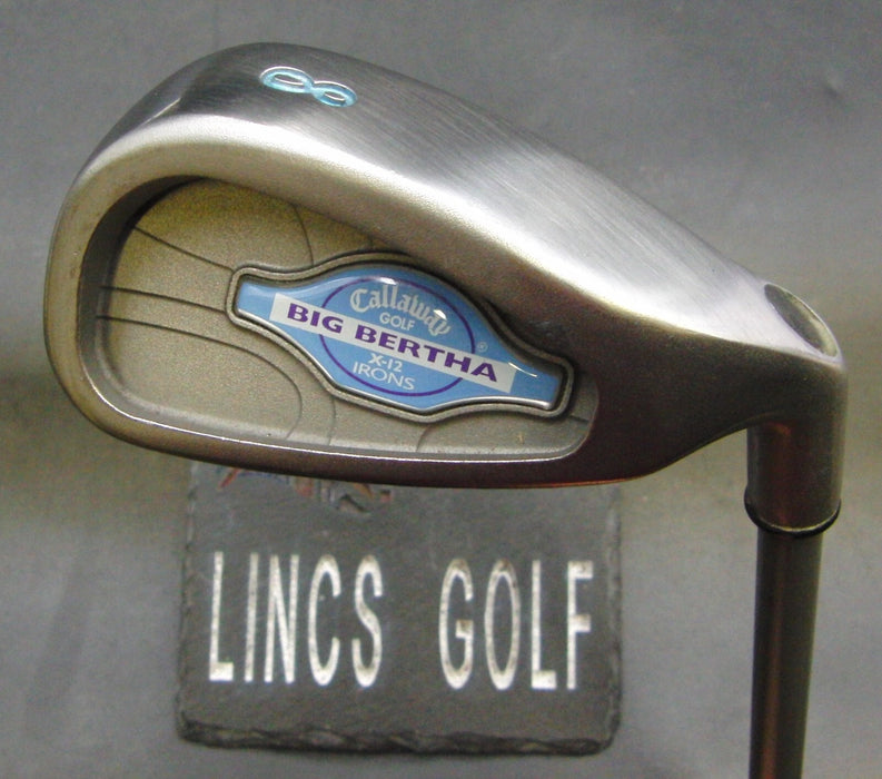 Callaway Big Bertha X-12 8 Iron Stiff Graphite Shaft Pride Grip