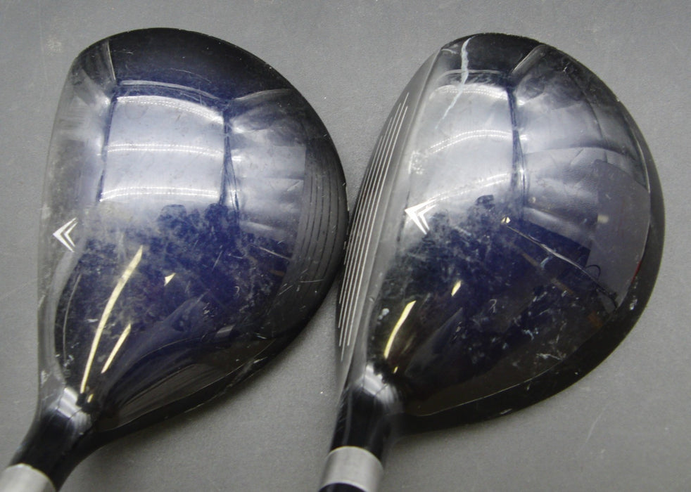 Set of 2 TOBUNDA VT 3+5 Woods Regular Graphite Shafts Tobunda Grips