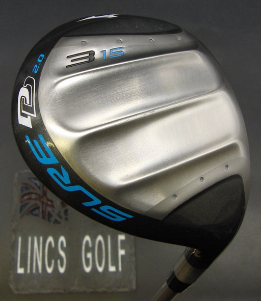 Mizuno Sure DD2.0 15° 3 Wood Regular Graphite Shaft Black Grip