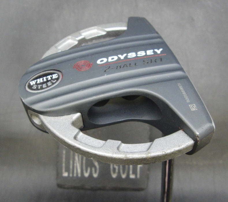 Odyssey White Steel 2-Ball SRT Putter Steel Shaft 89cm Length Psyko Grip*