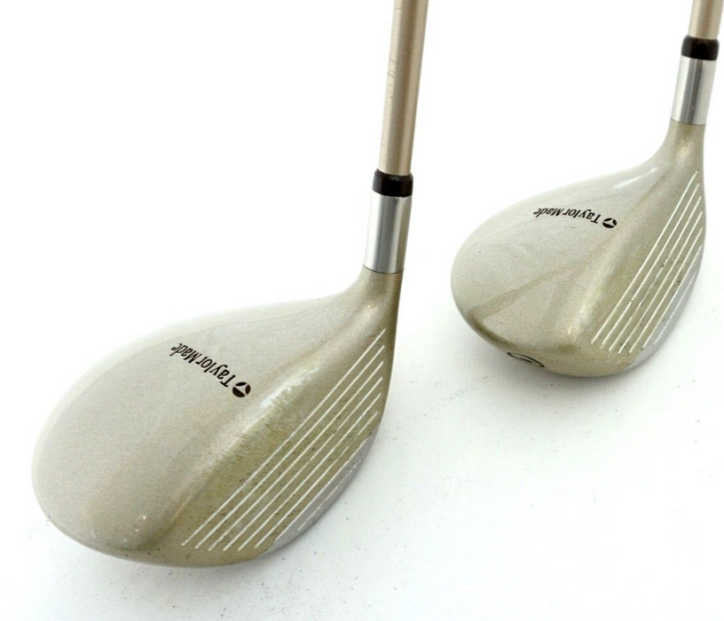 Set 2 x Ladies TaylorMade Burner Woods 1 & 5 Ladies Graphite Shafts