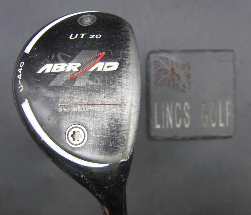 Abroad U-440 Maraging Face 20° 3 Hybrid Regular Graphite Shaft Honma Grip