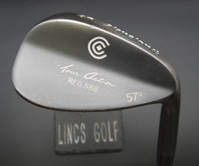 Cleveland Tour Action Reg588 57° Sand Wedge Regular Steel Shaft Golf Pride Grip