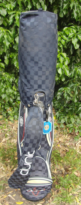 5 Division Clunk Golf Stand Cart Carry Trolley Golf Clubs Bag**