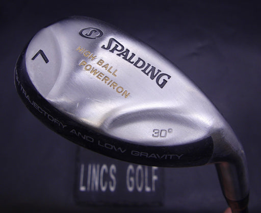 Spalding High Ball PowerIron 30° 7 Iron Regular Graphite Shaft Spalding Grip