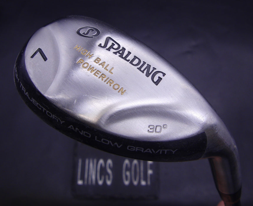 Spalding High Ball PowerIron 30° 7 Iron Regular Graphite Shaft Spalding Grip