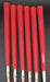 Set of 6x Yonex NanoV Nextage Irons 5-PW Regular Graphite Shafts STM Grips*