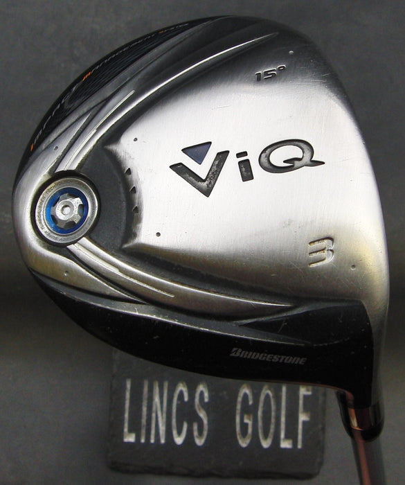 Bridgestone ViQ 15° 3 Wood Regular Graphite Shaft Golf Pride Grip
